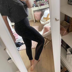 lululemon mesh fast and free leggings